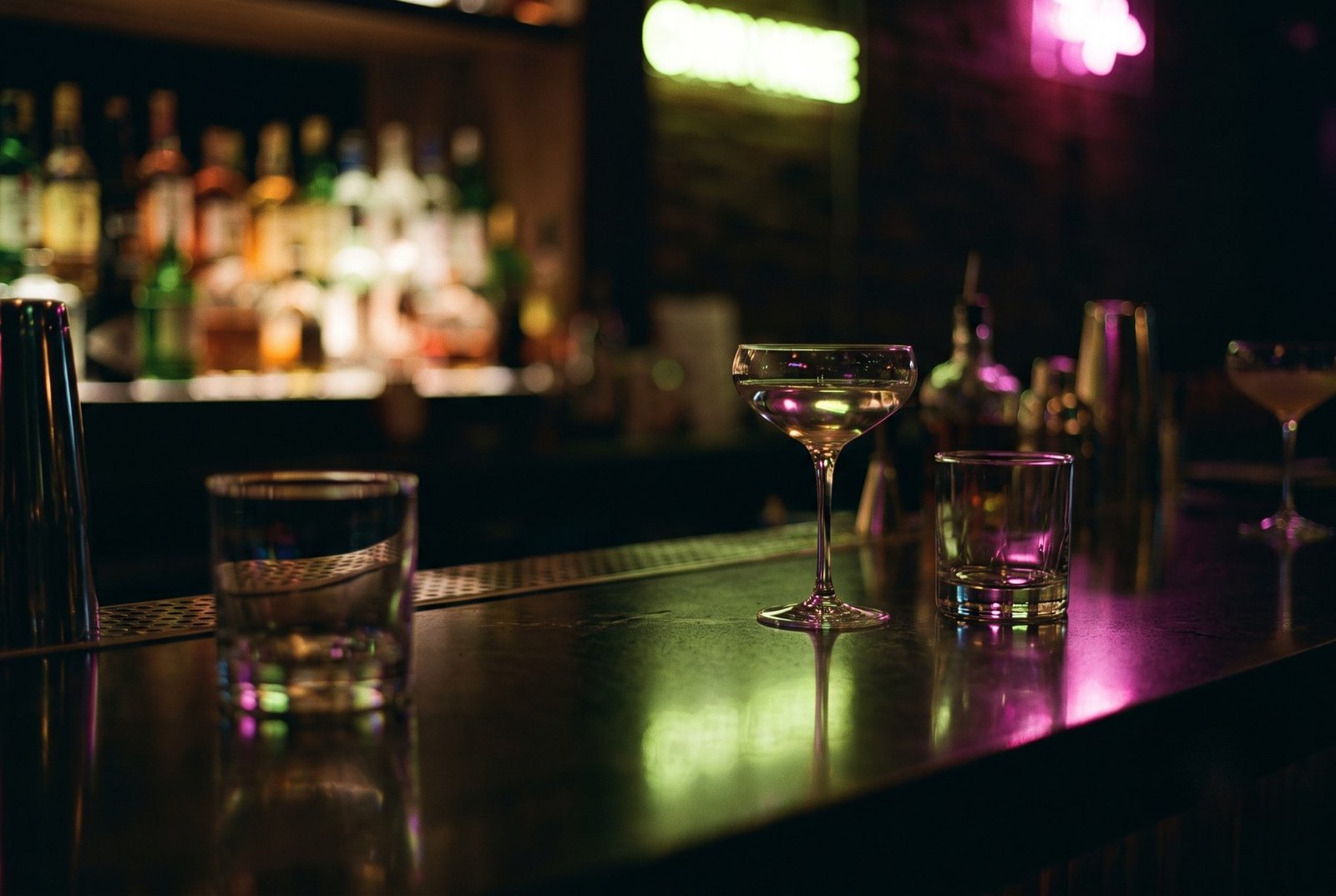 Hosted event in a bar
